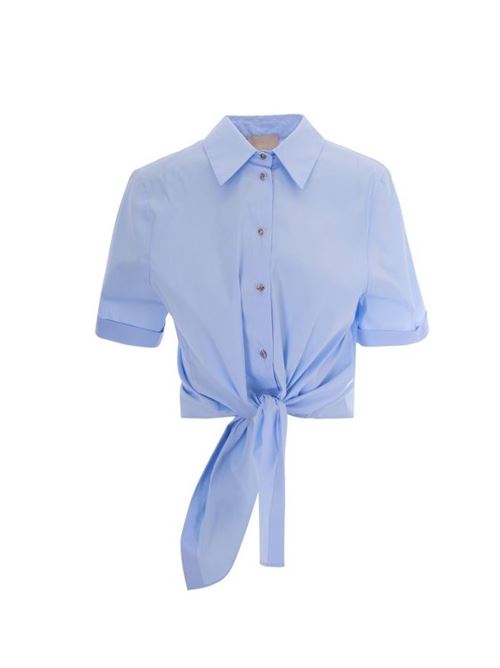Camicia con nodo Liu Jo | CA6281T297A.X0771